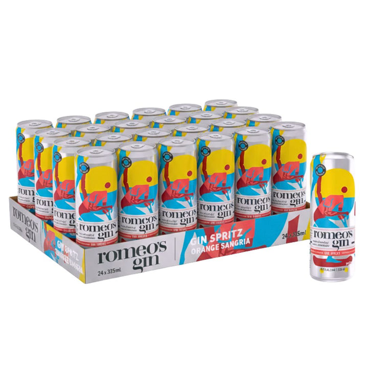 Romeo's - Orange Sanguine & Rhubarbe - Gin Spritz