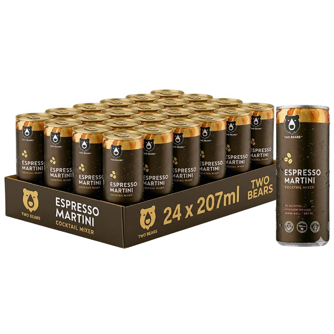 Two Bears Non-Alcoholic Espresso Martini Mixer - Upside Drinks