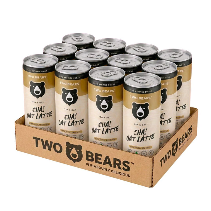 Two Bears - Latté d'Avoine Mousseux au Chai