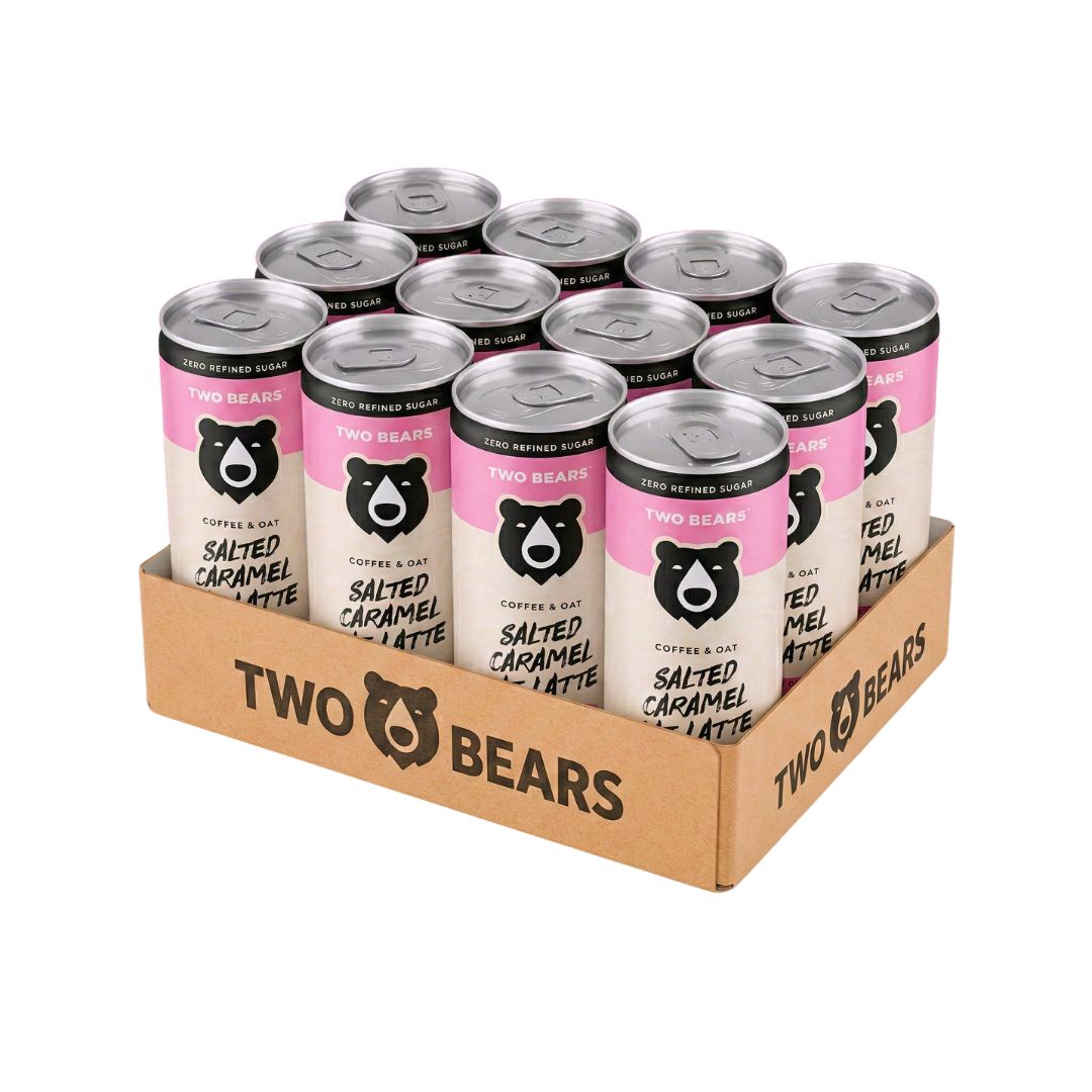 Two Bears - Frothed Salted Caramel Oat Latte