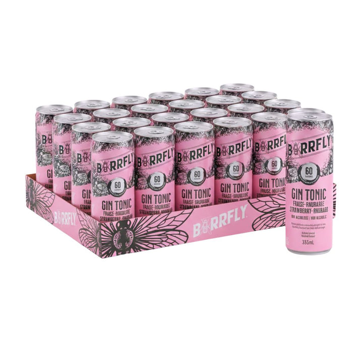 Barrfly - Gin & Tonic Fraise Rhubarbe