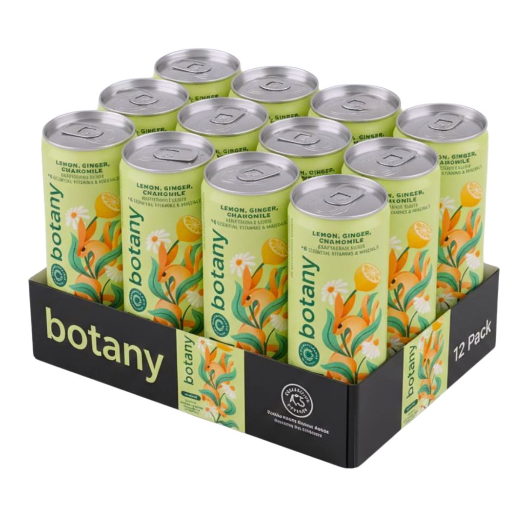 Collective Arts Natural Botany Adaptogenic Elixir Lemon, Ginger