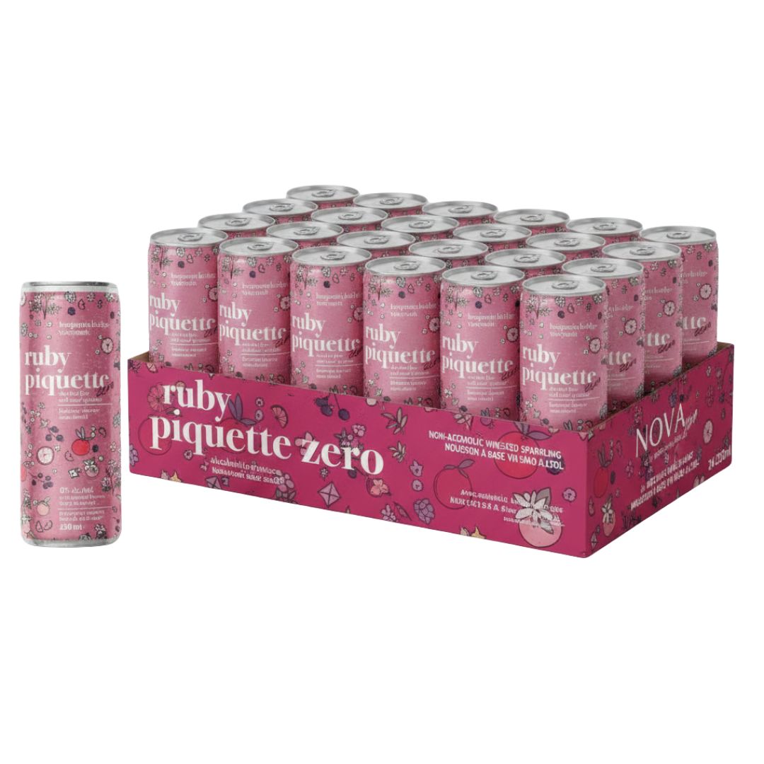 Benjamin Bridge Non-Alcoholic Ruby Piquette Zero Wine style