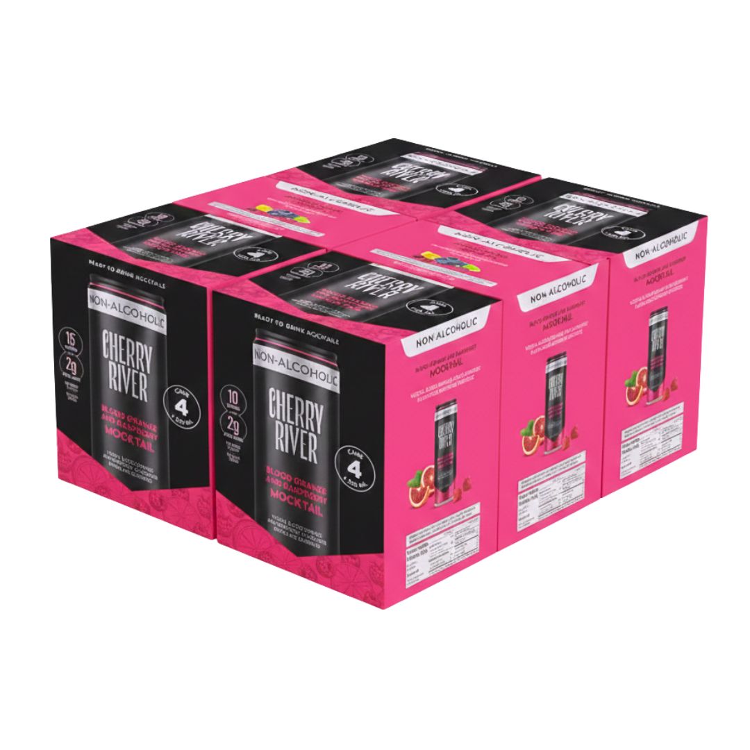 Cherry River - Vodka + Blood Orange + Raspberry