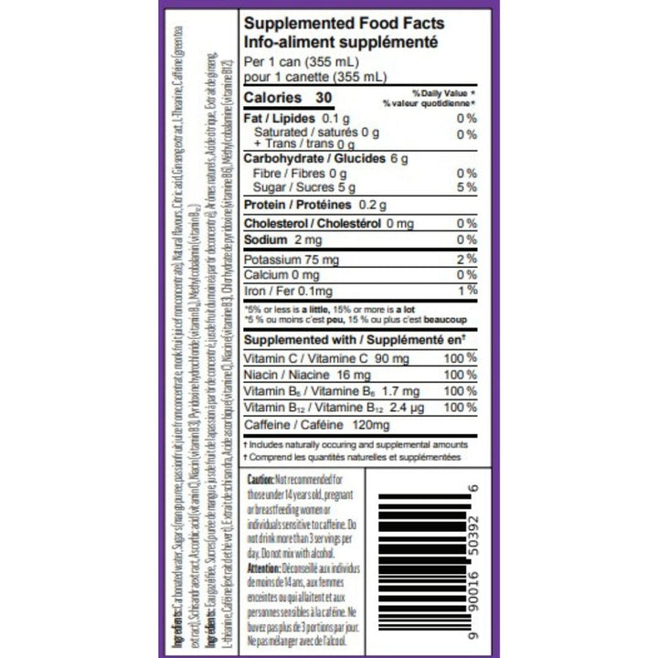 Collective Arts - Botany Energy - Sun Flare - Mangue et Fruit de la Passion