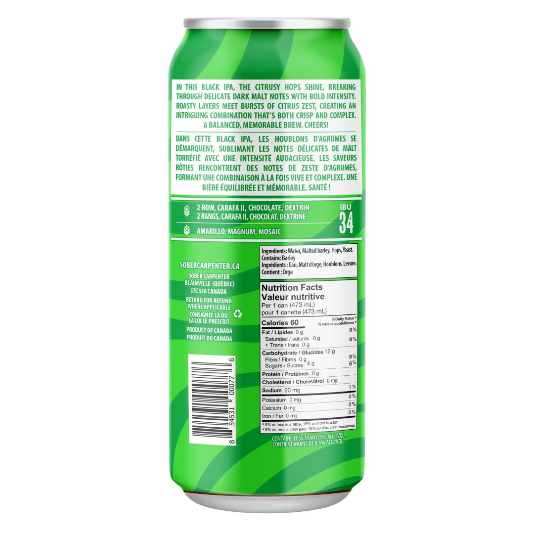 Sober Carpenter - Black IPA 