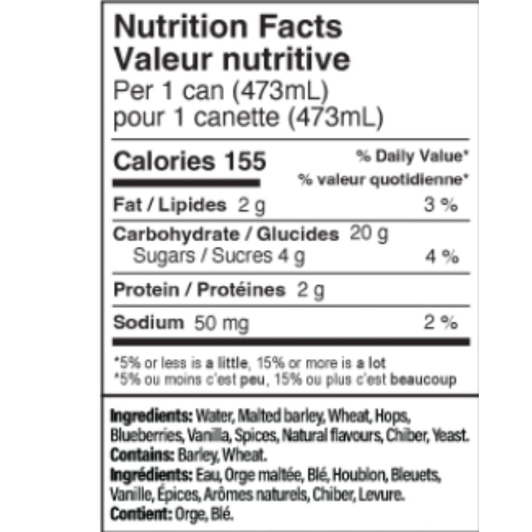 Blood Brothers - Paradise Lost Blueberry Vanilla Spice - Sour Ale