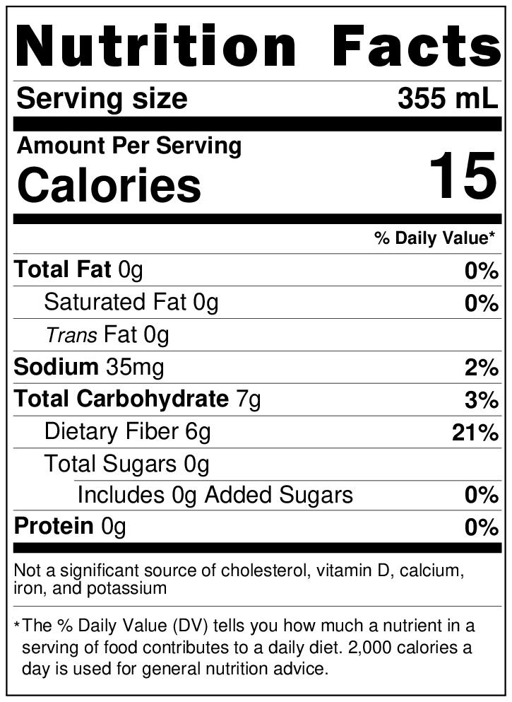 Novasecco - Lemon Lime Prebiotic Soda