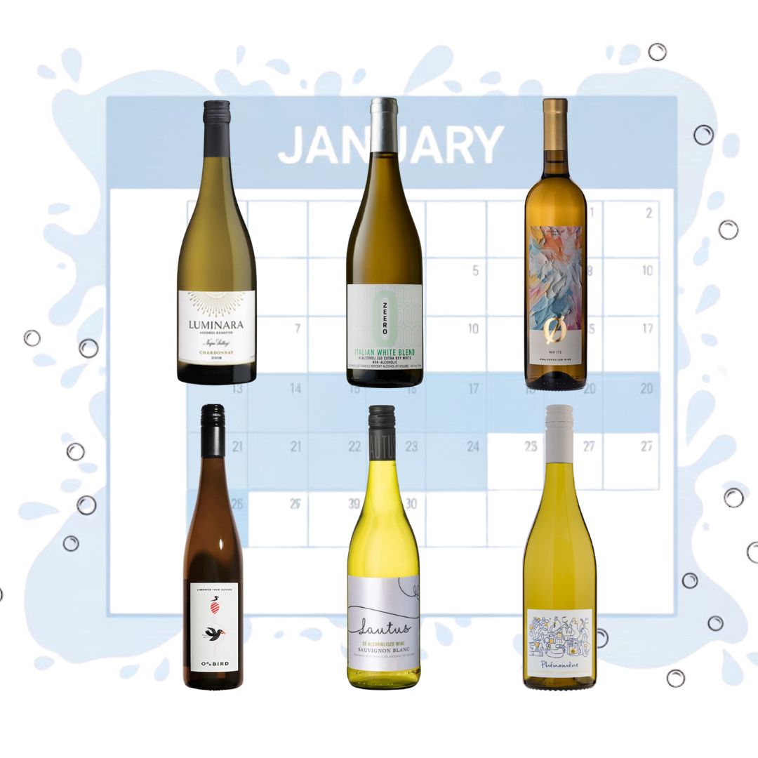 Dry January - Premium White Wine Selection Bundle