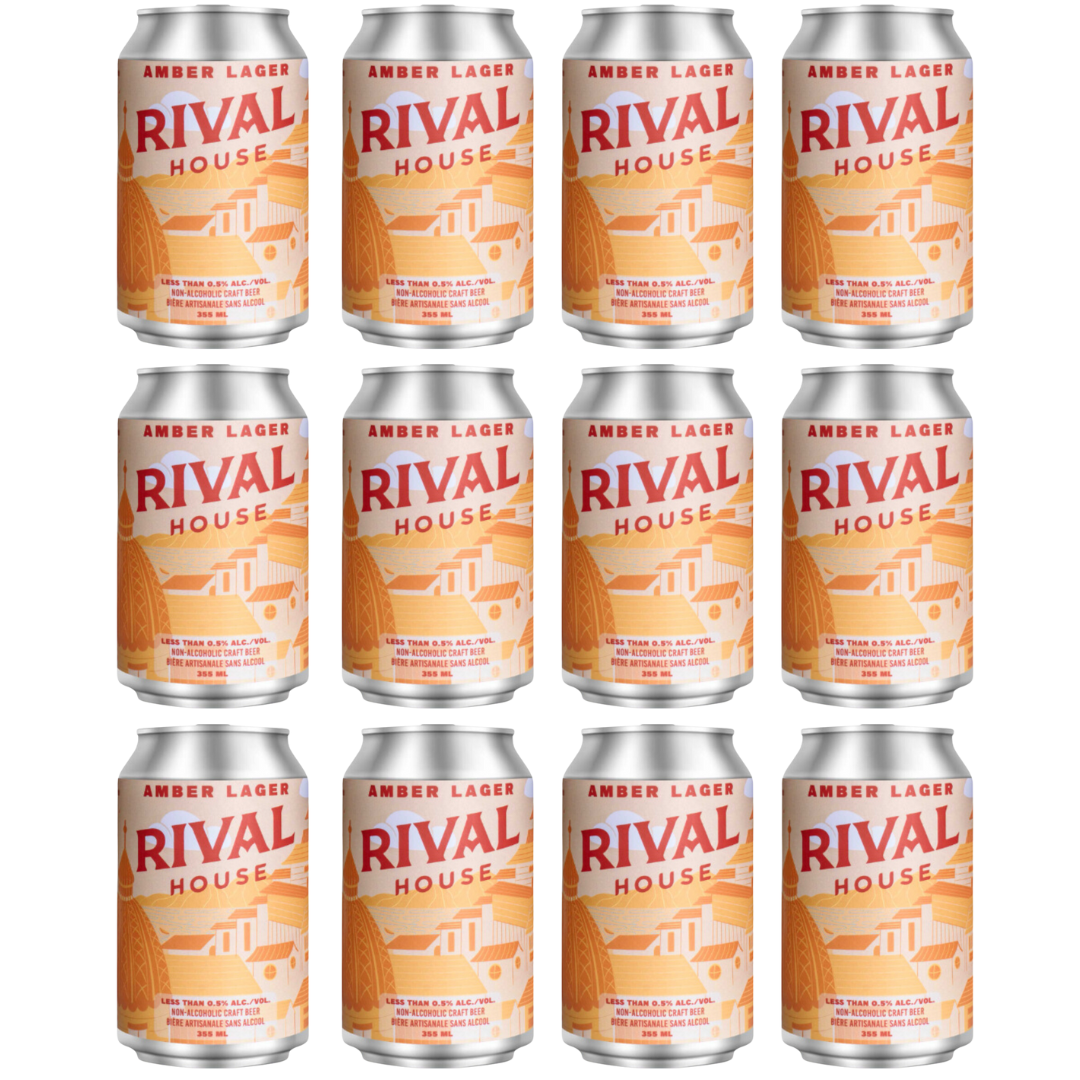 Rival House - Amber Lager - 12 Pack