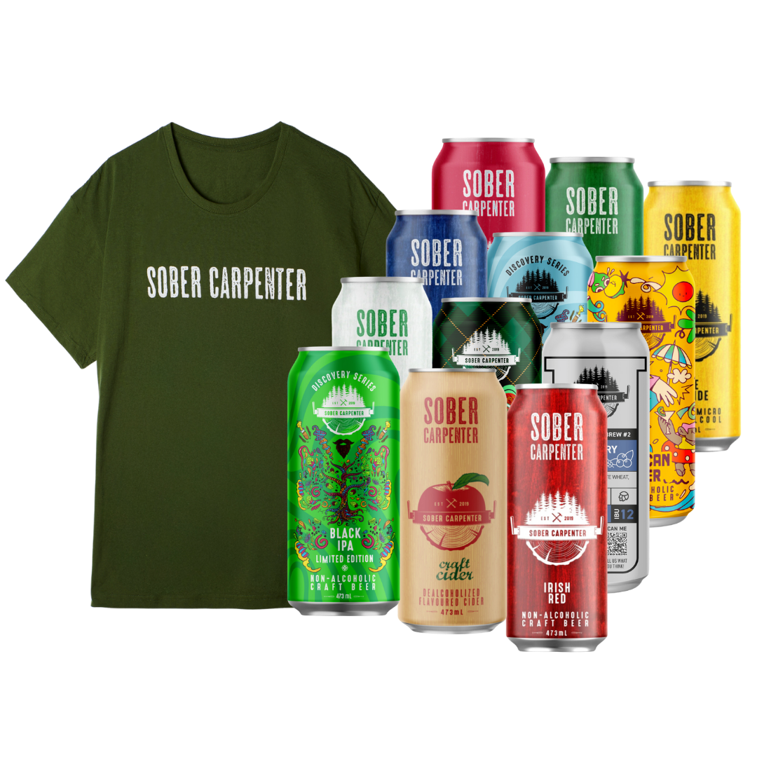 Sober Carpenter Mix Pack + FREE T-Shirt