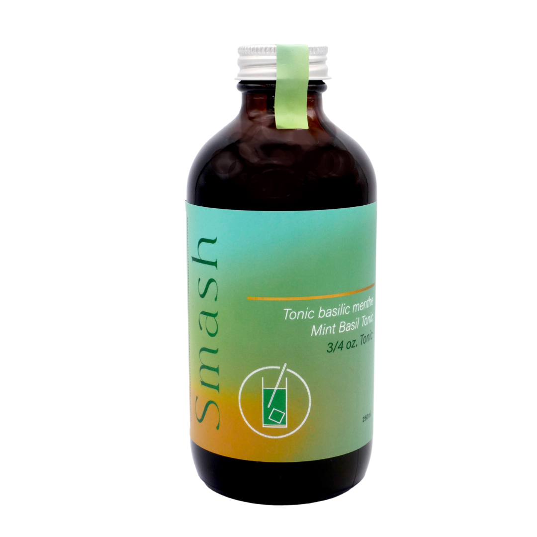 3/4 oz. -  Mint Basil Smash Tonic