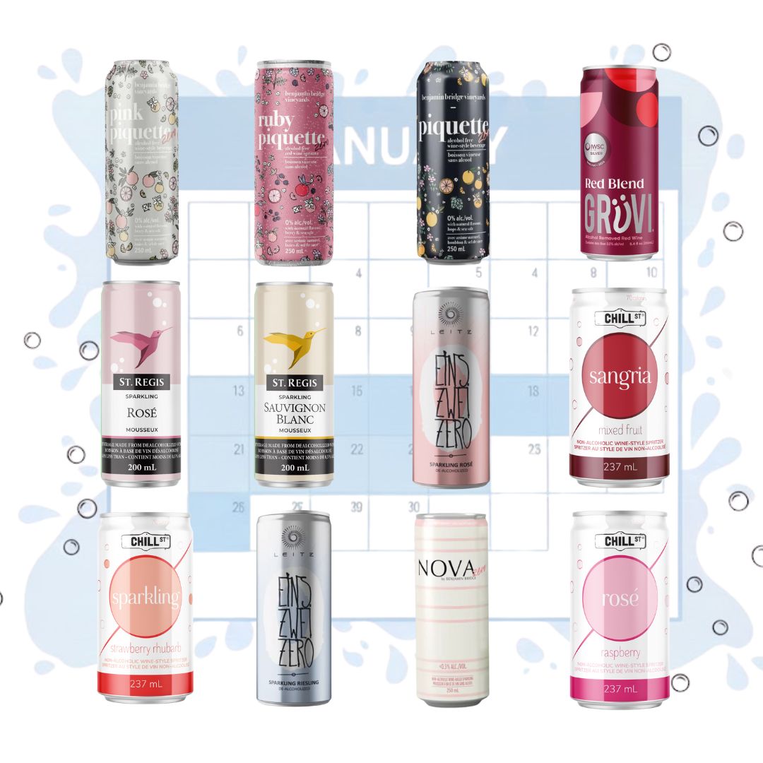 Dry January - Single Serve Wine Discovery Bundle