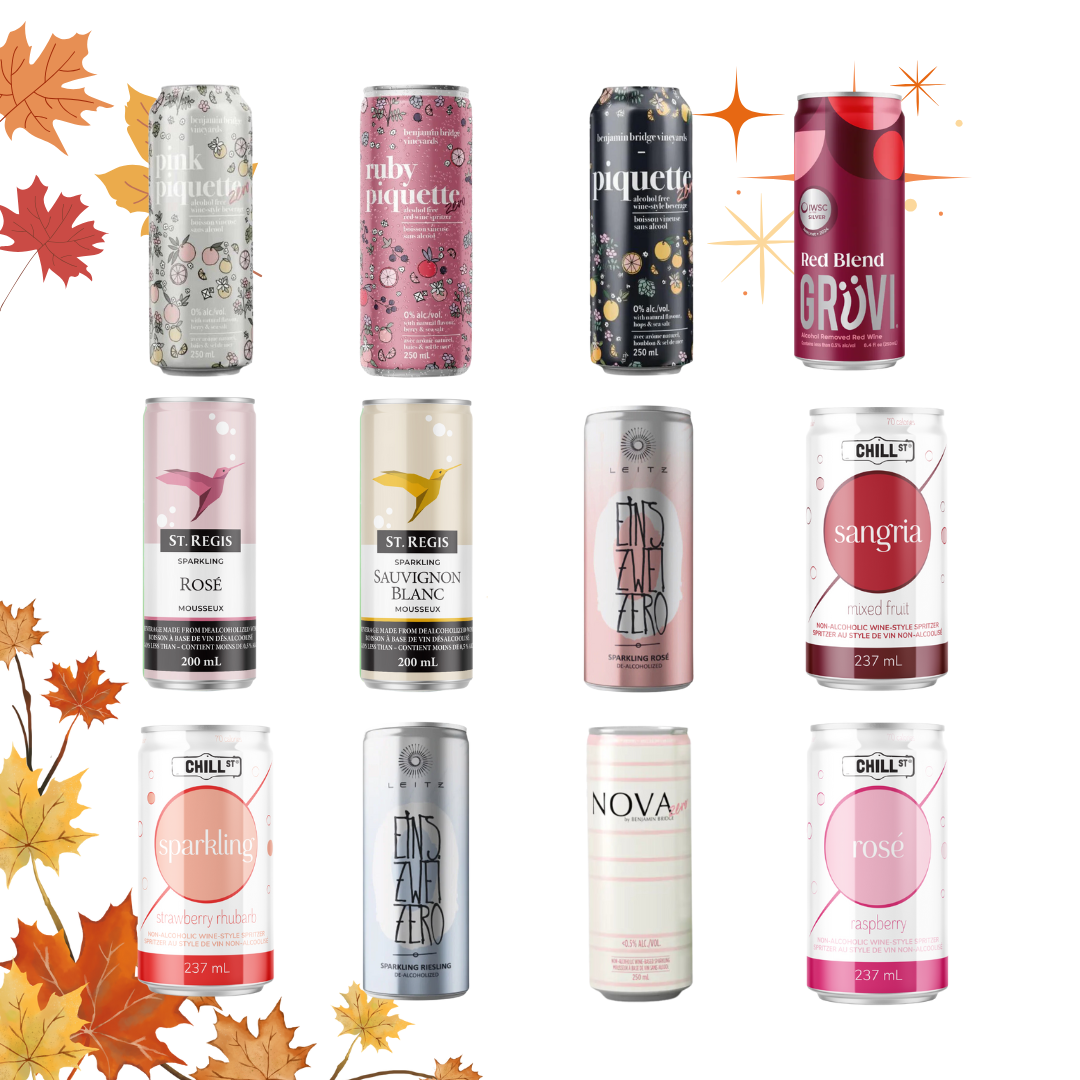 Sober October - Single Serve Wine Selection