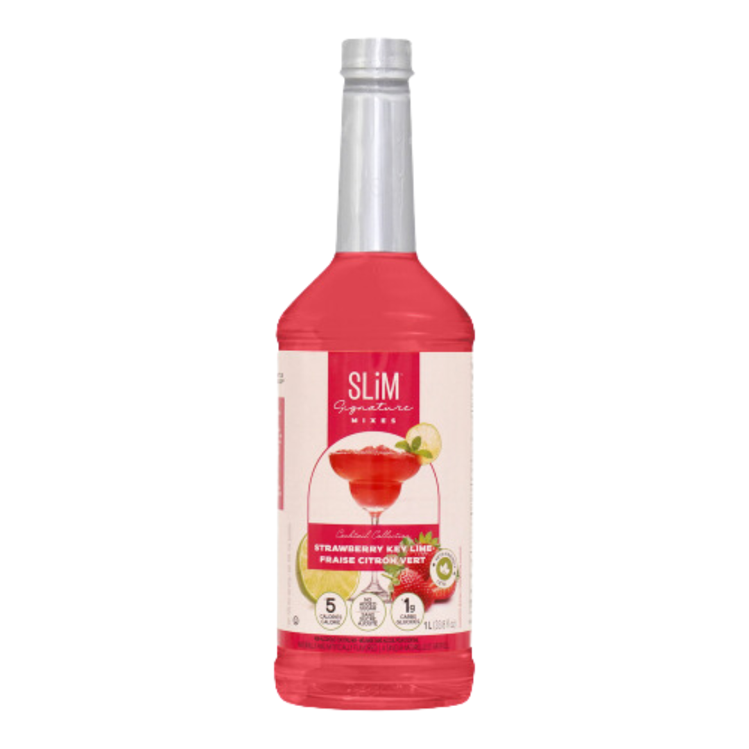 SLiM - Mélange pour margarita fraise et citron vert - Zéro sucre
