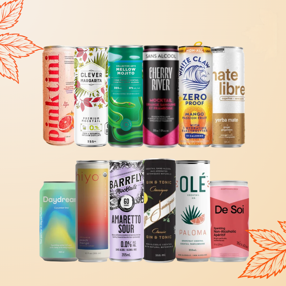 Octobre sans alcool - Ensemble Prêt-à-boire faible en sucre