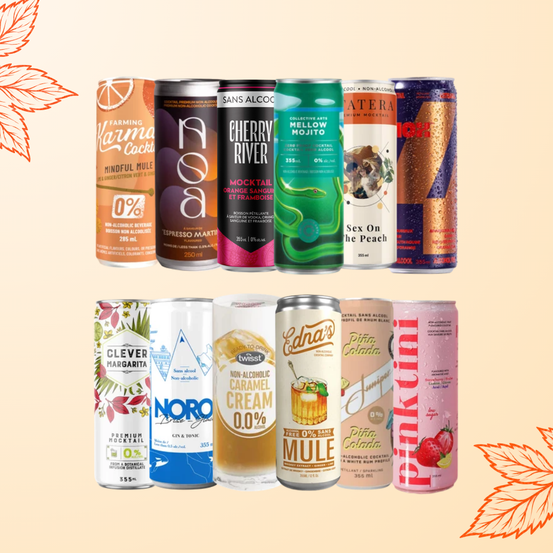 Octobre Sobre- Ensemble Mocktails du Canada