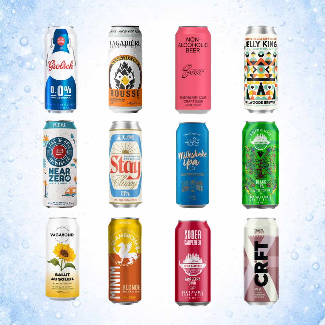Janvier sans alcool - Forfait Pack de Bières en Grandes Canettes