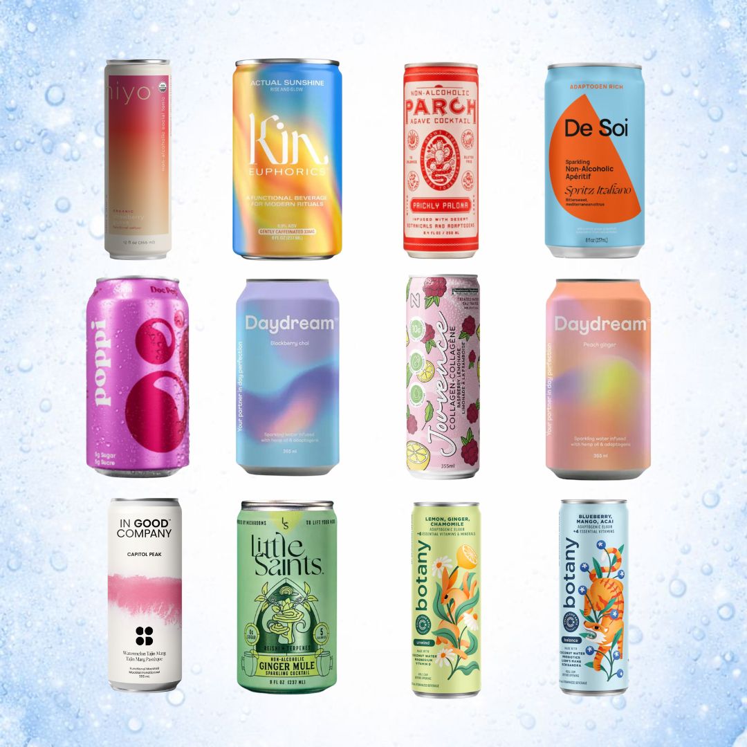 Janvier sans alcool - Ensemble de boissons bien-être