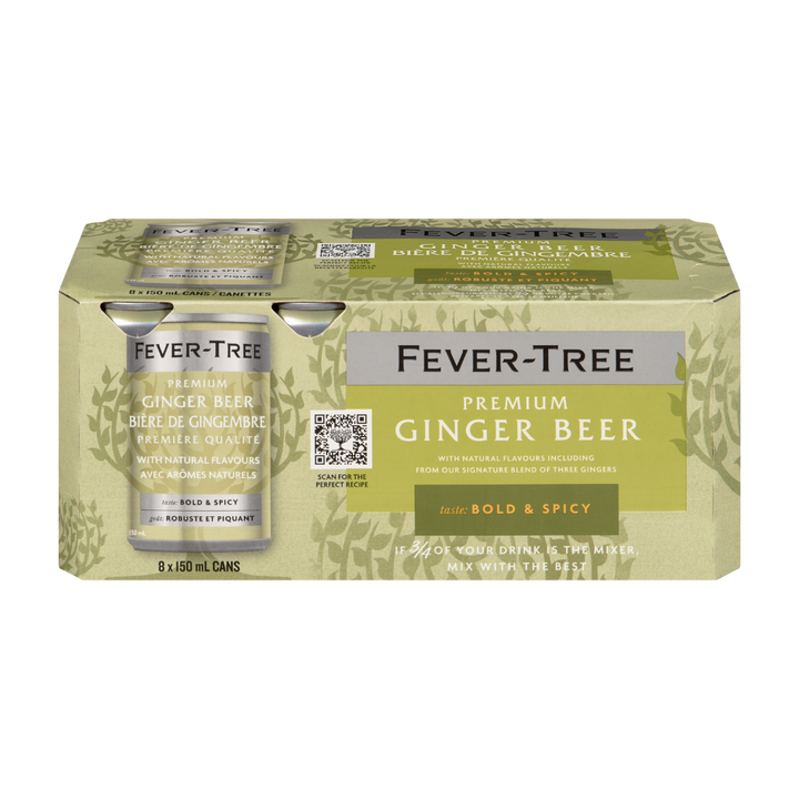 Fever Tree - Bière au gingembre de qualité supérieure (paquet de 8)