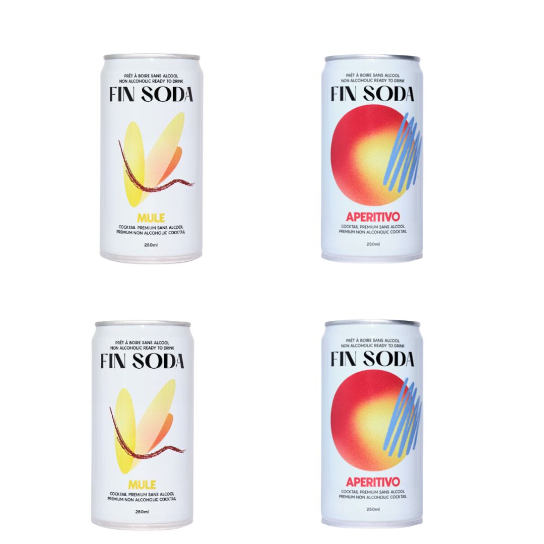 Fin Soda - Variety Pack (4 Pack)