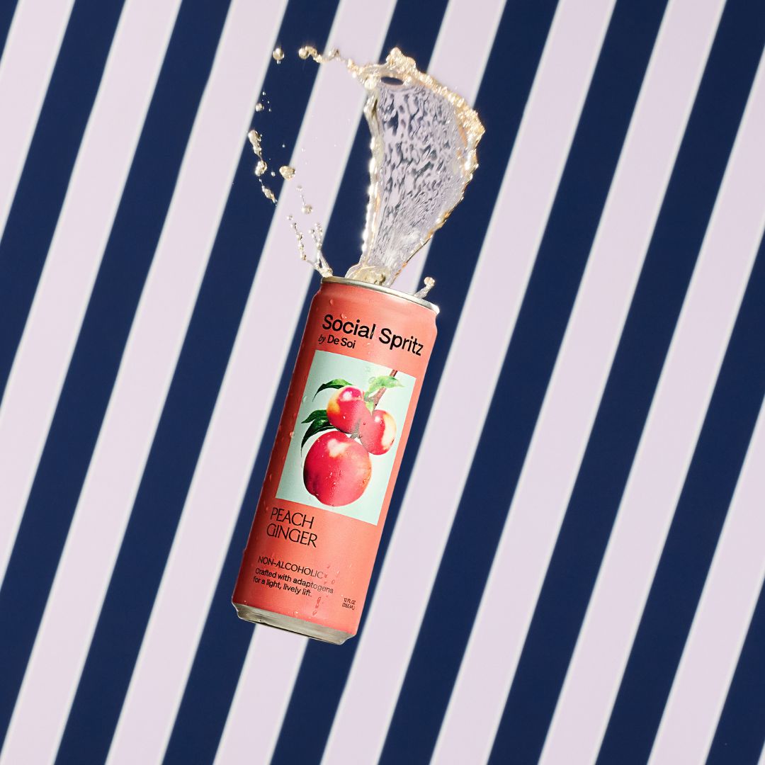 De Soi – Social Spritz Pêche et gingembre sans alcool