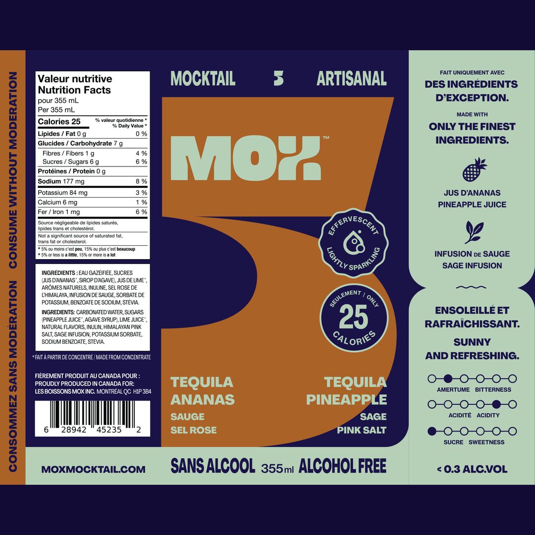 Mox Mocktails - Mox 5 - Pinarita