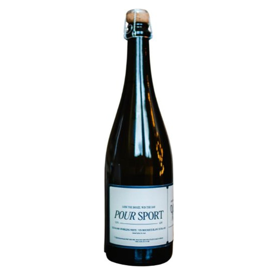 Pour Sport - Dry Sparkling White (750mL), non-alcoholic wine