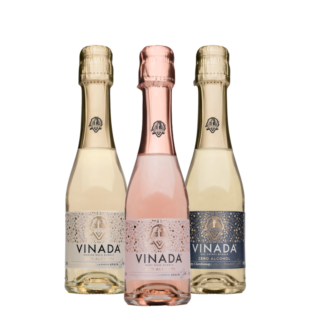 Sparkling Discovery Box - Vinada Sparkling Wine 200ml - Variety (3 Pack)